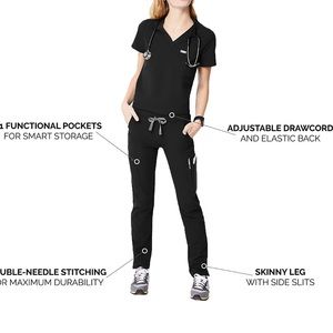 FIGS YOLA Skinny Scrub Pants for Women